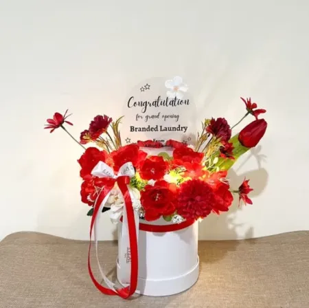 Bloom Box Akrilik Ucapan Grand Opening Tanjung Pinang