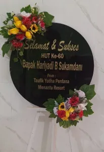 Papan Akrilik Ucapan Ulang Tahun Tanjung Pinang